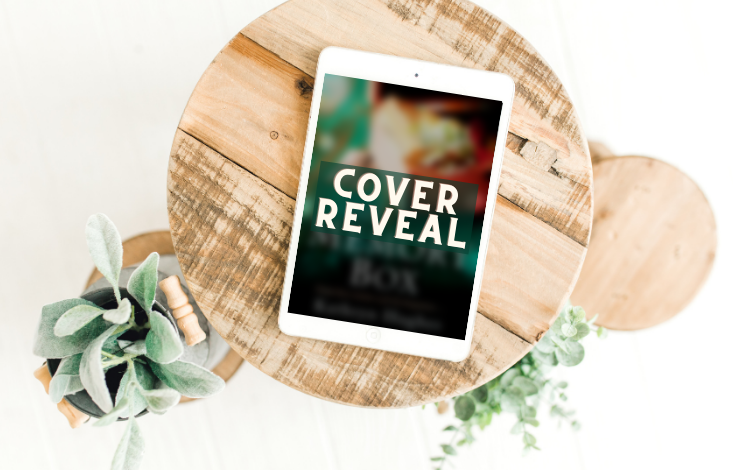 Kindle showing a blurred cover and the words Cover Reveal on top