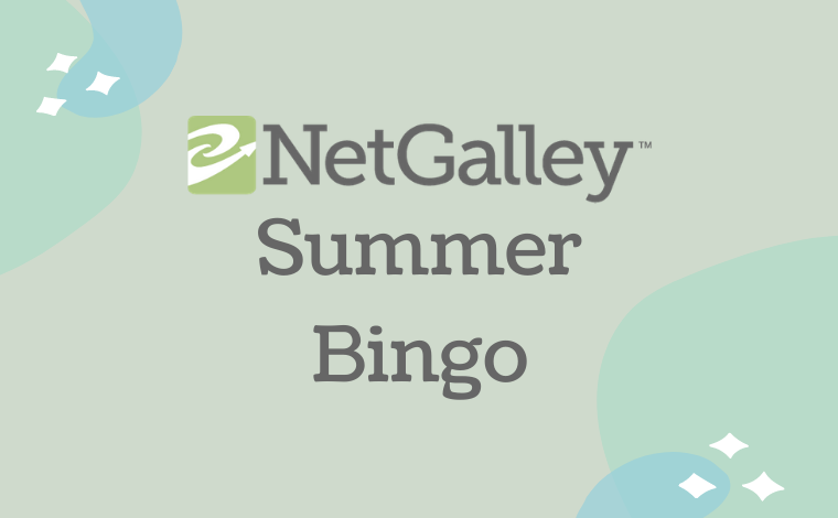 Text NetGalley Summer Bingo on a green background