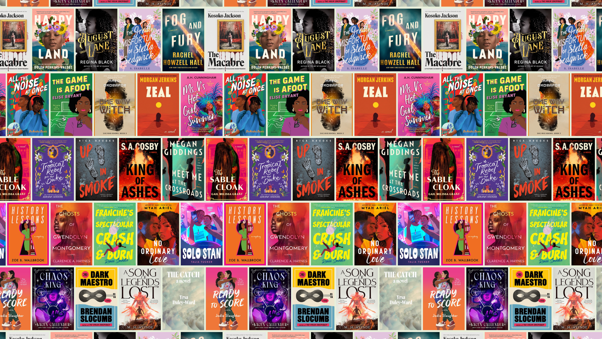 A collage of the covers included in this article